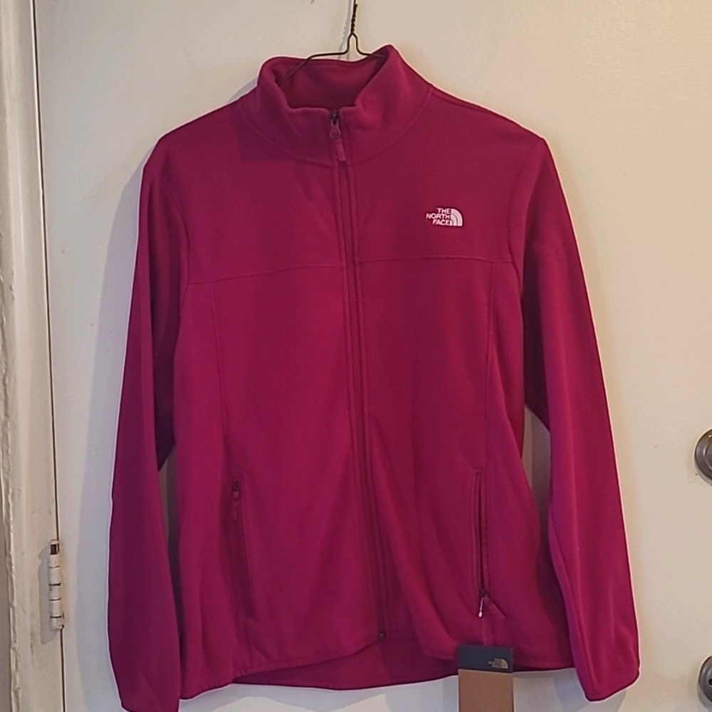 NWT Women's The North Face Fleece zipped Jacket Sz L
